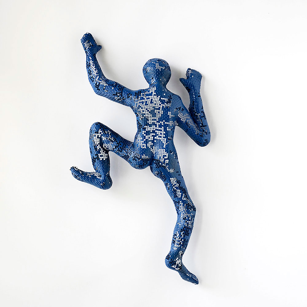wall art climbing figures