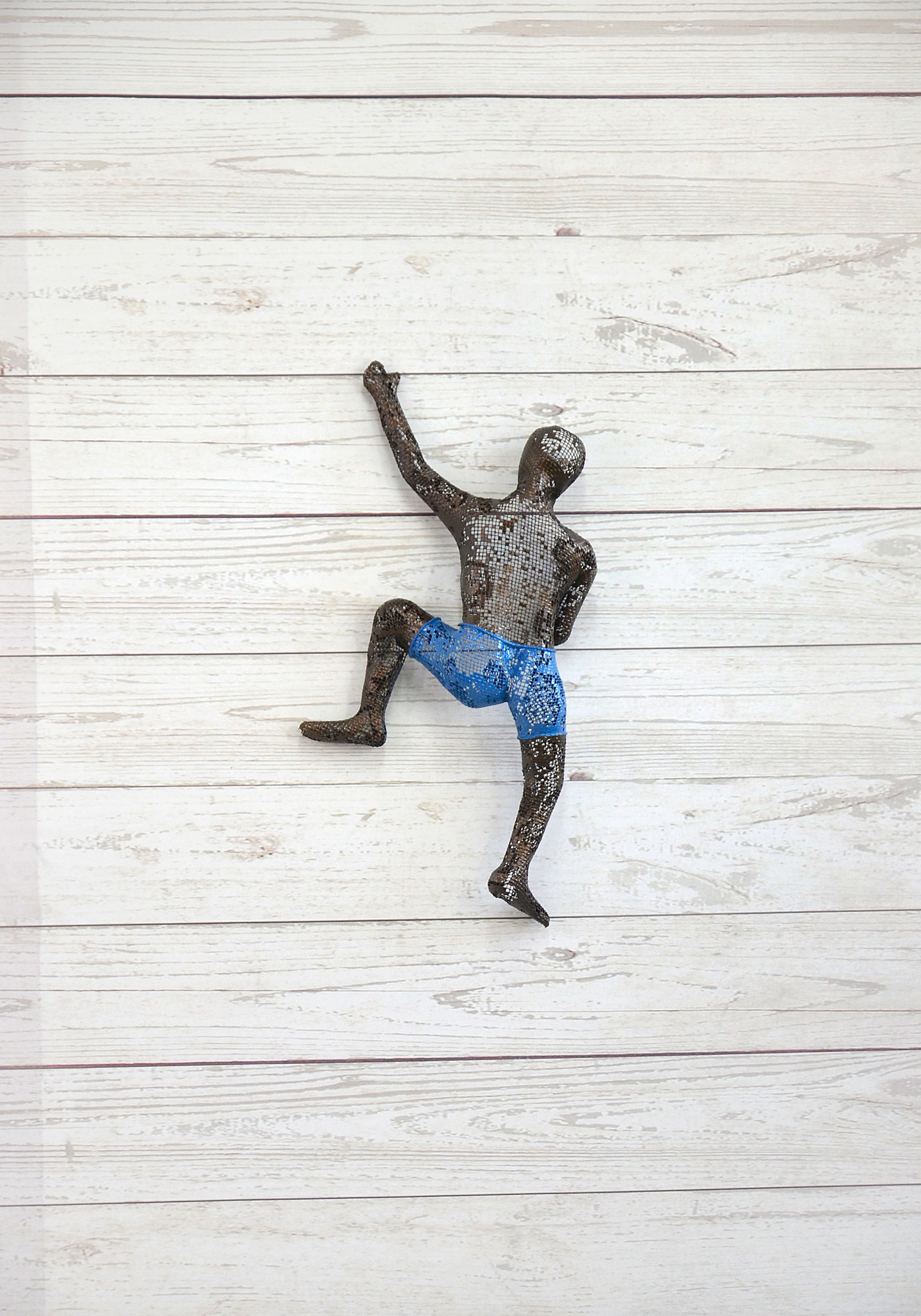 wall art climbing figures