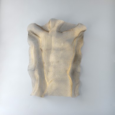 Nude man torso sculpture, Abstract Metal Wall art sculpture Male Torso Nude 3d wall art