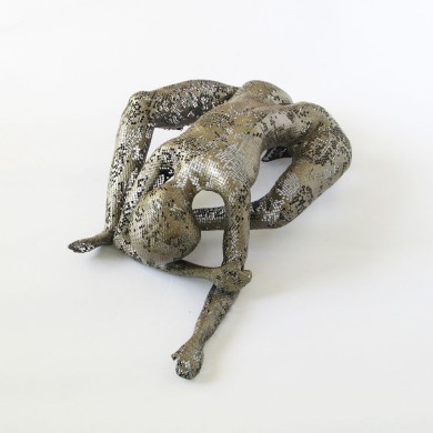 Nude sculpture - modern art - Metal home decor Sculpture - metal art